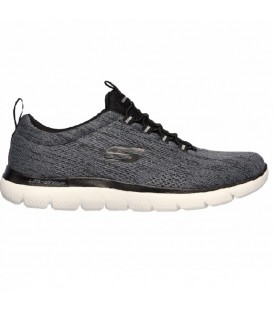 Zapatillas Skechers Summits para hombre en color gris disponible al mejor precio en tu tienda online de moda y deportes www.chemasport.es