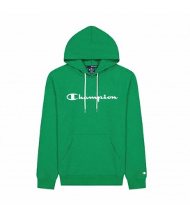 Sudadera Champion Hooded Sweatshirt para hombre en color verde disponible al mejor precio en tu tienda online de moda y deportes www.chemasport.es