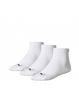 Calcetines Puma Quarter Plain en color blanco disponible al mejor precio en tu tienda online de moda y deportes www.chemasport.es 