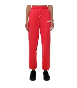 Pantalon Puma Power Cargo para mujer en color rojo disponible al mejor precio en tu tienda online de moda y deportes www.chemasport.es