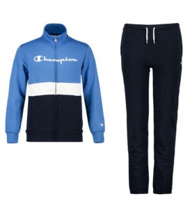 Chandal Champion Full Zip Suit para hombre en color azul disponible al mejor precio en tu tienda online de moda y deportes www.chemasport.es