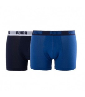 Boxer Puma Basic Boxer 2P para hombre en color azul disponible al mejor precio en tu tienda online de moda y deportes www.chemasport.es