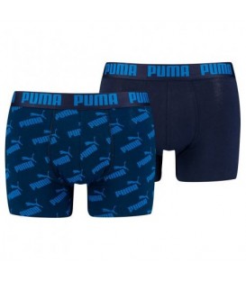 Bóxer Puma AOP 2P para hombre en color azul marino disponible al mejor precio en tu tienda online de moda y deportes www.chemasport.es