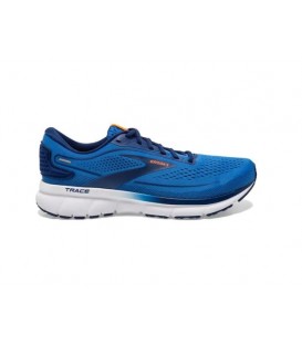 Zapatillas Brooks Trace para hombre en color azul disponible al mejor precio en tu tienda online de moda y deportes www.chemasport.es