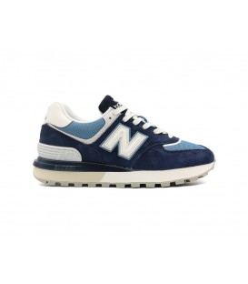 Zapatillas New Balance 327 para hombre en azul oscuro y claro disponible al mejor precio en tu tienda online de moda y deportes www.chemasport.es