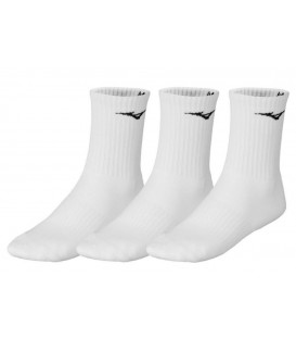 Calcetines Mizuno Training 3P Sock en color blanco disponible al mejor precio en tu tienda online de moda y deportes www.chemasport.es