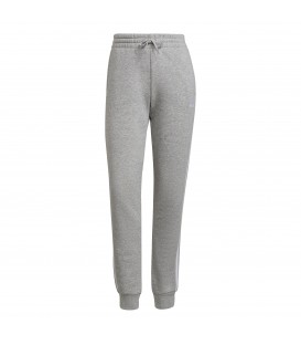 Pantalón Adidas W 3S FL C PY para mujer en color gris disponible al mejor precio en tu tienda online de moda y deportes www.chemasport.es