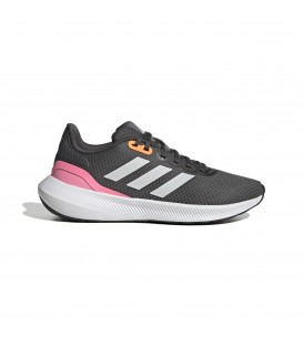 Zapatillas Adidas Run Falcon 3.0 para mujer en color gris disponible al mejor precio en tu tienda online de moda y deportes www.chemasport.es