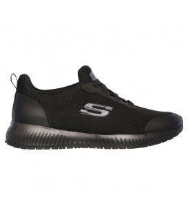 Zapatillas Skechers Squad SR para hombre en color negro disponible al mejor precio en tu tienda online de moda y deportes www.chemasport.es