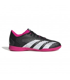 Botas Adidas Predator Accuracy 4 IN J para niño en color negro y rosa disponible al mejor precio en tu tienda online de moda y deportes www.chemasport.es