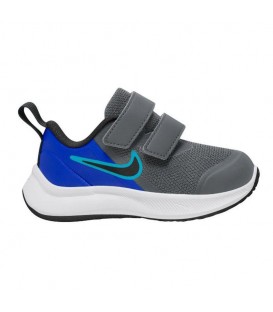 Zapatillas Nike Star Runner 3 para niños en color gris disponible al mejor precio en tu tienda online de moda y deportes www.chemasport.es