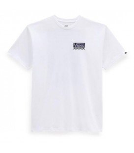 Camiseta Vans Global Stack-B para hombre en color blanco disponible al mejor precio en tu tienda online de moda y deportes www.chemasport.es