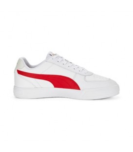 Zapatillas Puma Caven para hombre en color blanco y rojo disponible al mejor precio en tu tienda online de moda y deportes www.chemasport.es