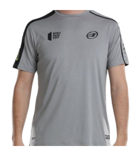Camiseta Bullpadel Liron en color gris oscuro disponible al mejor precio en tu tienda online de moda y deportes www.chemasport.es