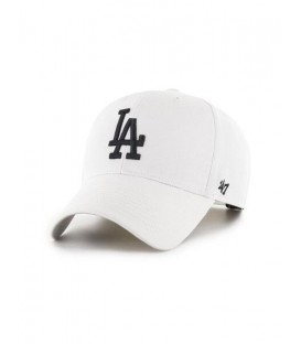 Gorra 47 Brand Los Angeles Dodgers en color blanco y negro disponible al mejor precio en tu tienda online de moda y deportes www.chemasport.es