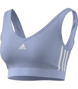 Top Adidas W 3S Cro para mujer en color azul disponible al mejor precio en tu tienda online de moda y deportes www.chemasport.es