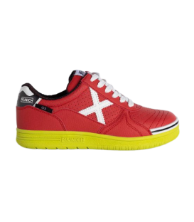 Zapatillas Munich G-3 Kid Profit para niños en color rojo disponible al mejor precio en tu tienda online de moda y deportes www.chemasport.es