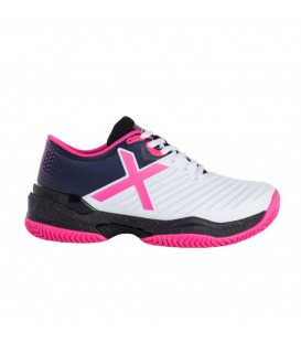 Zapatillas Munich Padx para mujer en color rosa y blanco disponible al mejor precio en tu tienda online de moda y deportes www.chemasport.es