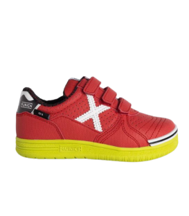 Zapatillas Munich G-3 Kid Vco Profit para niños en color rojo disponible al mejor precio en tu tienda online de moda y deportes www.chemasport.es