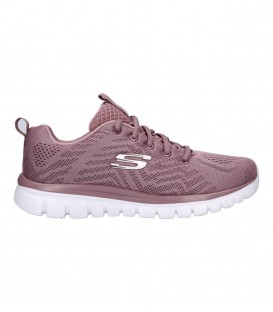 Zapatillas Skechers Graceful-GE para mujer en color violeta disponible al mejor precio en tu tienda online de moda y deportes www.chemasport.es