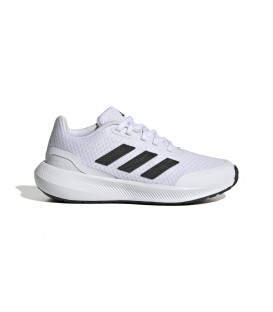 Zapatillas Adidas Run Falcon 3.0 K para mujer en color blanco disponible al mejor precio en tu tienda online de moda y deportes www.chemasport.es