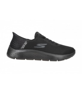 Zapatillas Skechers Go Walk Flex para hombre en color negro disponible al mejor precio en tu tienda online de moda y deportes www.chemasport.es