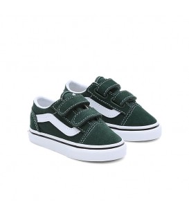 Zapatillas Vans Old Skool para niño en color verde disponible al mejor precio en tu tienda online de moda y deportes www.chemasport.es