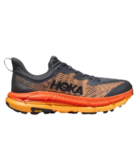 Zapatillas Hoka Mafate Speed 4 para hombre en color gris y naranja disponible al mejor precio en tu tienda online de moda y deportes www.chemasport.es