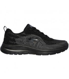 Zapatillas Skechers Bountiful para mujer en color negro disponible al mejor precio en tu tienda online de moda y deportes www.chemasport.es