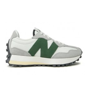Zapatillas New Balance 327 para mujer en color blanco y verde disponible al mejor precio en tu tienda online de moda y deportes www.chemasport.es