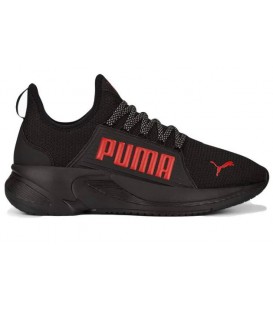 Zapatillas Puma Softride Premier para hombre en color negro y rojo disponible al mejor precio en tu tienda online de moda y deportes www.chemasport.es
