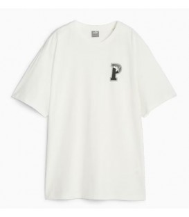 Camiseta Puma Squad Tee para hombre en color blanco disponible al mejor precio en tu tienda online de moda y deportes www.chemasport.es