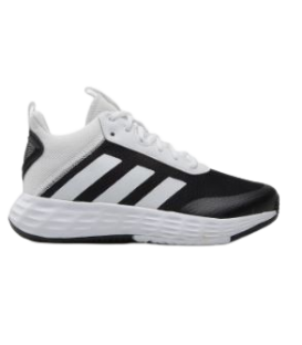 Zapatillas Adidas Ownthegame para niños en color negro y blanco disponible al mejor precio en tu tienda online de moda y deportes www.chemasport.es