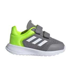 Zapatillas Tensaurus Run 2.0 CF para niños en color verde y gris disponible al mejor precio en tu tienda online de moda y deportes www.chemasport.es