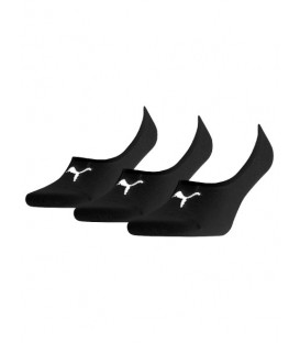 Calcetín Puma Footie 3P Unisex en color negro disponible al mejor precio en tu tienda online de moda y deportes www.chemasport.es