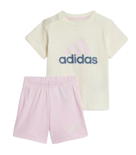 Conjunto Adidas BL Set para niños en color amarillo y rosa disponible al mejor precio en tu tienda online de moda y deportes www.chemasport.es