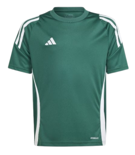 Camiseta Adidas Tiro 24 para niños en color verde disponible al mejor precio en tu tienda online de moda y deportes www.chemasport.es