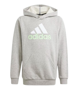 Sudadera Adidas Hoodie para niños en color gris disponible al mejor precio en tu tienda online de moda y deportes www.chemasport.es
