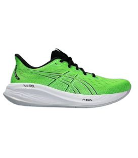 Zapatillas Asics Gel Cumulus 26 para hombre en color verde disponible al mejor precio en tu tienda online de moda y deportes www.chemasport.es