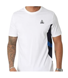 Camiseta Le Coq Sportif Saison Tee para hombre en color blanco disponible al mejor precio en tu tienda online de moda y deportes www.chemasport.es