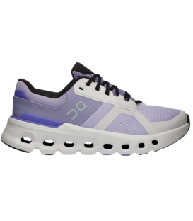 Zapatillas On Cloudrunner 2 para mujer en color blanco y morado disponible al mejor precio en tu tienda online de moda y deportes www.chemasport.es