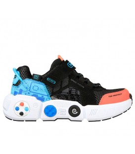 Zapatillas Skechers Gametronix para niños en color negro disponible al mejor precio en tu tienda online de moda y deportes www.chemasport.es