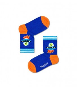 Calcetin Happy Socks Alien para niños en color azul disponible al mejor precio en tu tienda online de moda y deportes www.chemasport.es