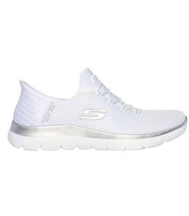 Zapatillas Skechers Summits para mujer en color blanco disponible al mejor precio en tu tienda online de moda y deportes www.chemasport.es