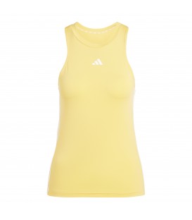 Camiseta Adidas TR-ES para mujer en color mostaza disponible al mejor precio en tu tienda online de moda y deportes www.chemasport.es