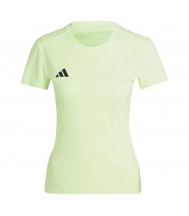 Camiseta Adidas Adizero Tee para mujer en color verde disponible al mejor precio en tu tienda online de moda y deportes www.chemasport.es