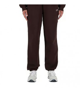 Pantalón New Balance Linear Heritage para mujer en color marrón disponible al mejor precio en tu tienda online de moda y deportes www.chemasport.es