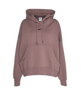 Sudadera Nike NSW Hoodie para mujer en color marrón disponible al mejor precio en tu tienda online de moda y deportes www.chemasport.es