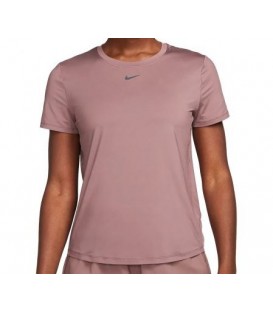 Camiseta Nike One Classic para mujer en color marrón disponible al mejor precio en tu tienda online de moda y deportes www.chemasport.es