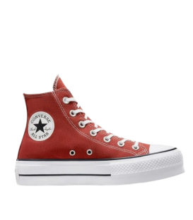Zapatillas Converse Chuck Taylor All Star Lift para mujer en color rojo disponible al mejor precio en tu tienda online de moda y deportes www.chemasport.es